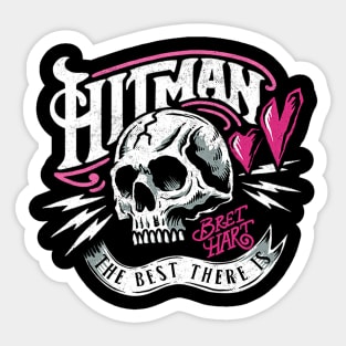 Bret Hitman Hart  Canadian Sticker